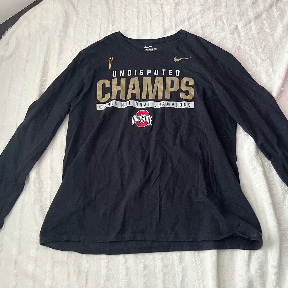 Ohio State 2014 Undisputed Champs Long Sleeve Tee